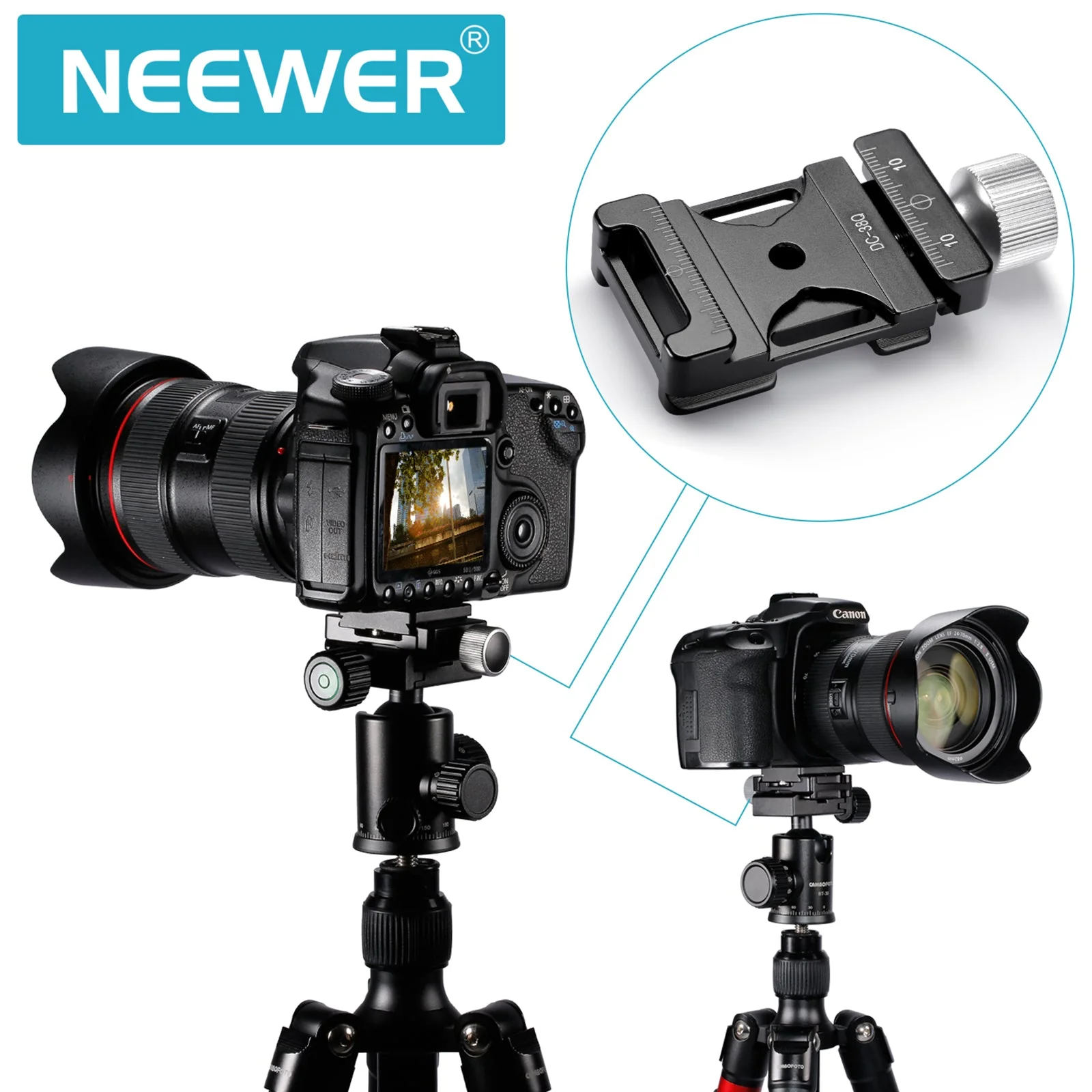 NEEWER HC-NA38 38mm Screw Knob Clamp - Image 3