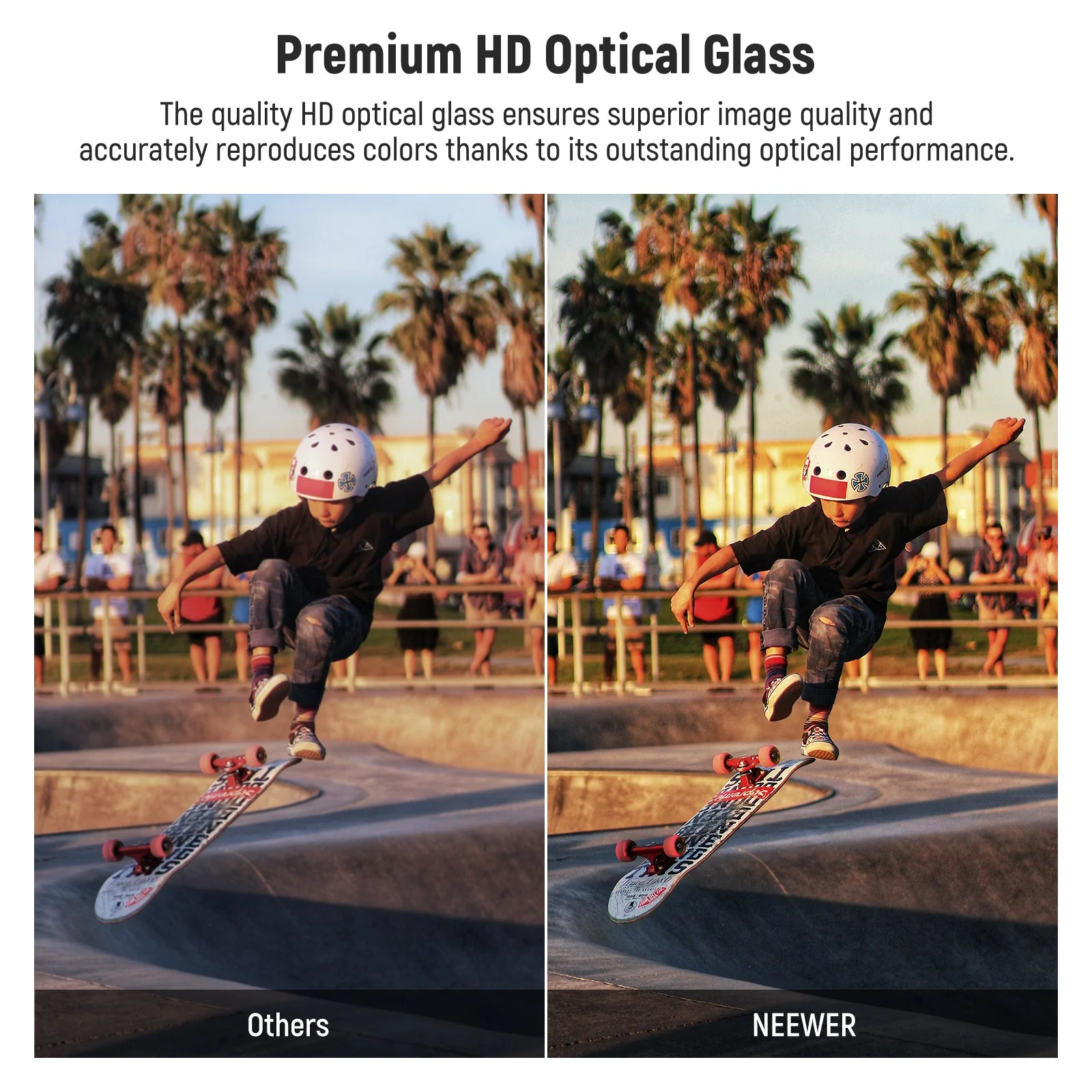 NEEWER 4"x5.65" Square UV Filter - Image 5