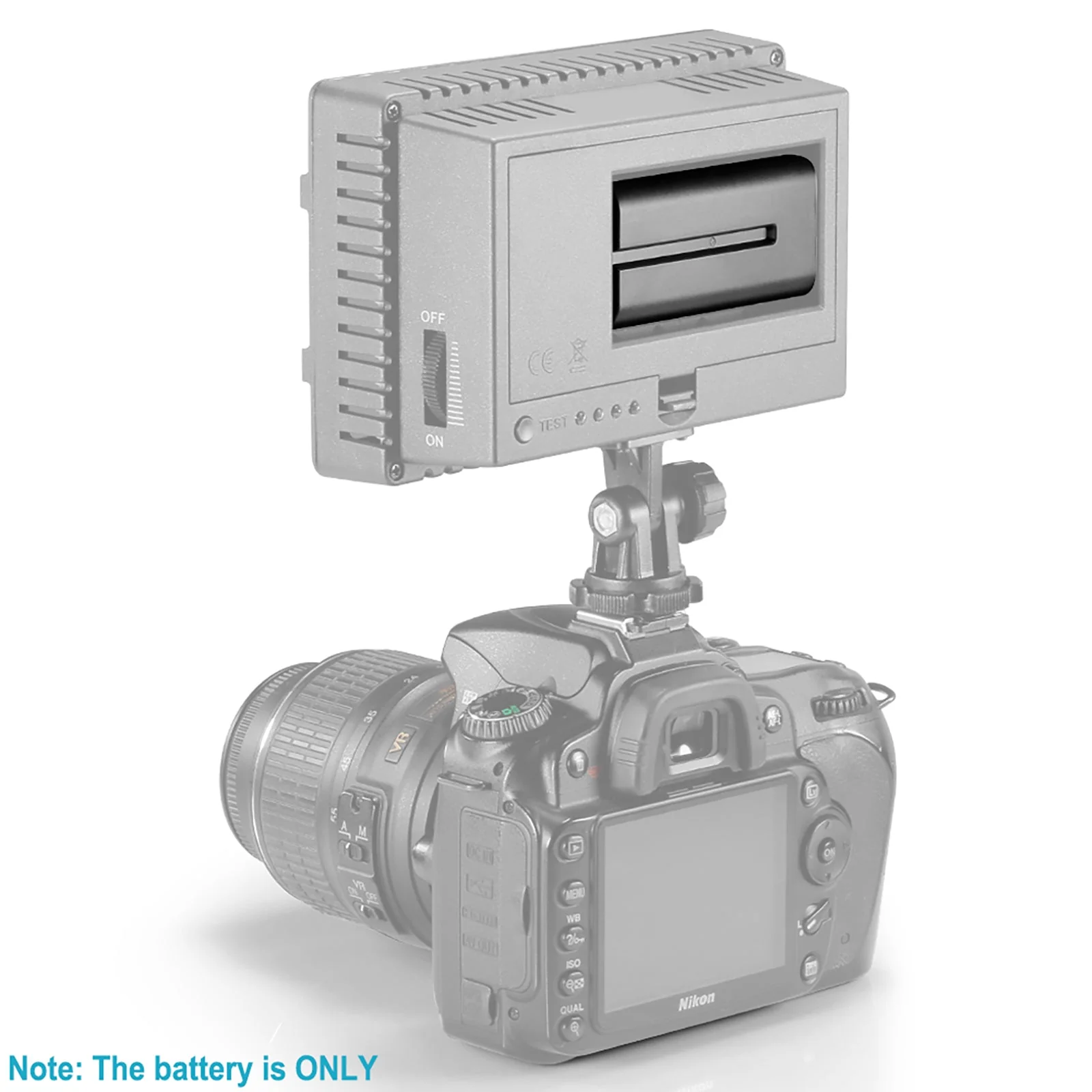 NEEWER 2600mAh Replacement Li-ion Battery for Sony NP-F550/570/530 - Image 5