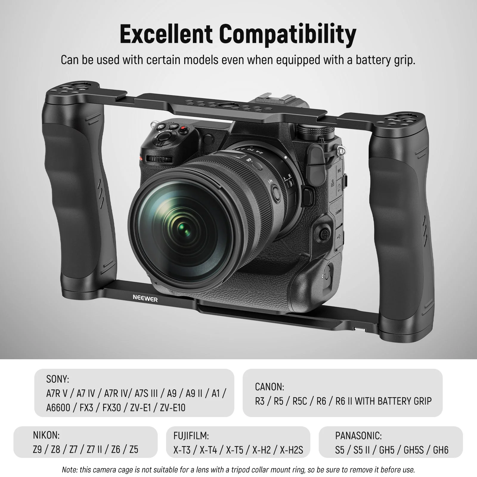 NEEWER CA016 Video Camera Cage Rig - Image 6