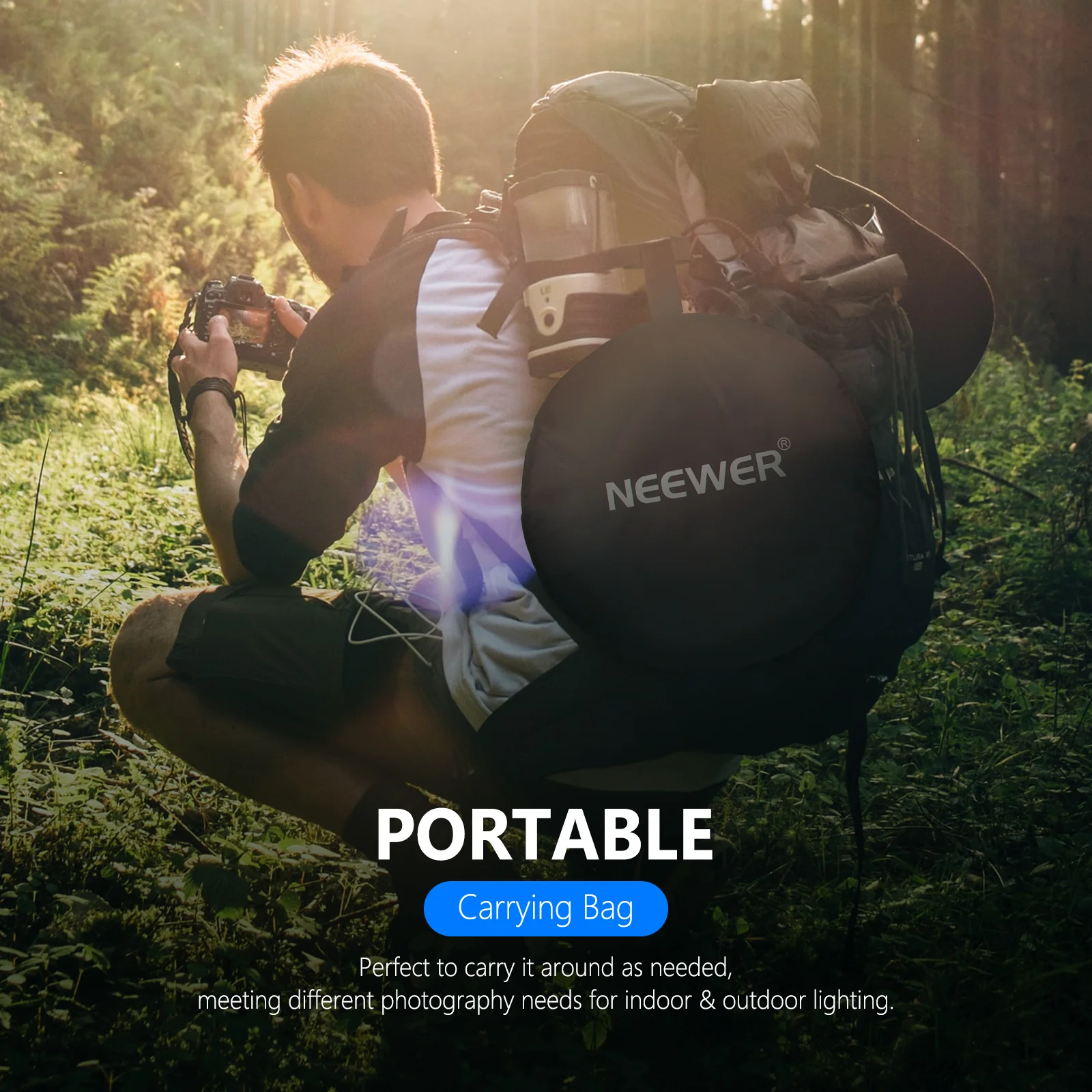 NEEWER 5-in-1 Collapsible Light Reflector with Bag - Image 13