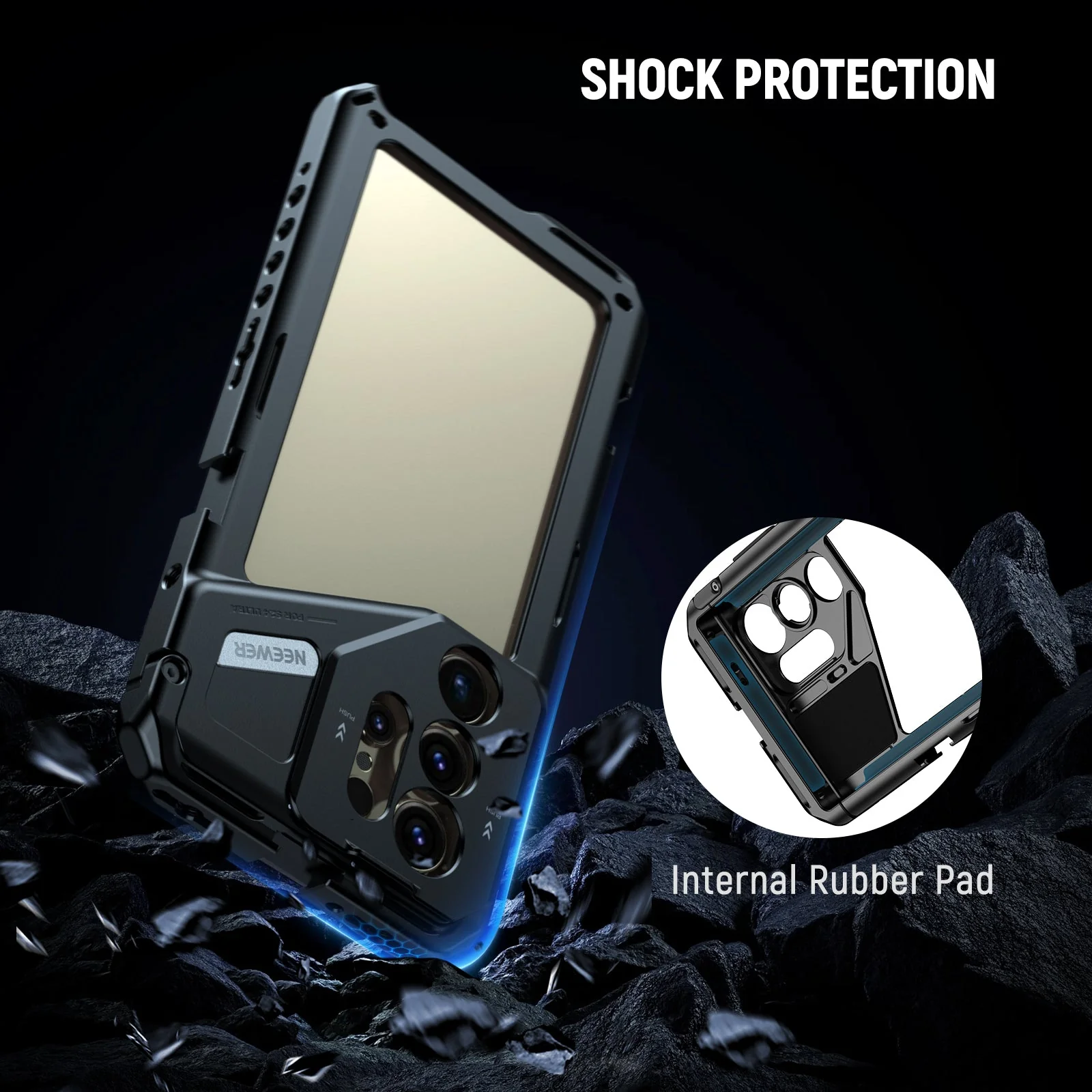 NEEWER PA042 Phone Cage For Samsung S24 Ultra - Image 5