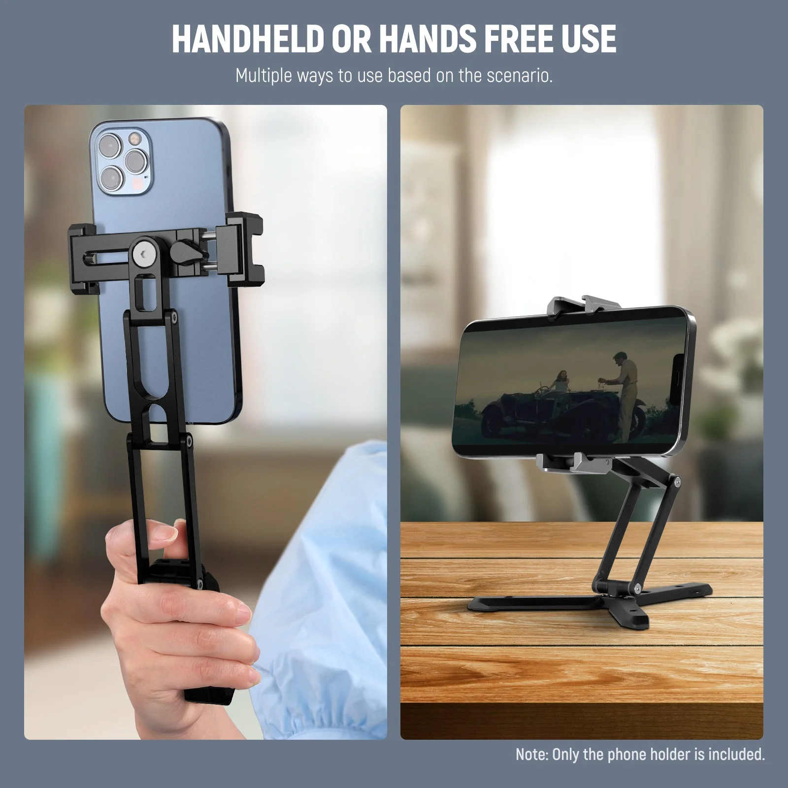 NEEWER SP-04 Phone Tripod Mount with Cold Shoes - Image 4
