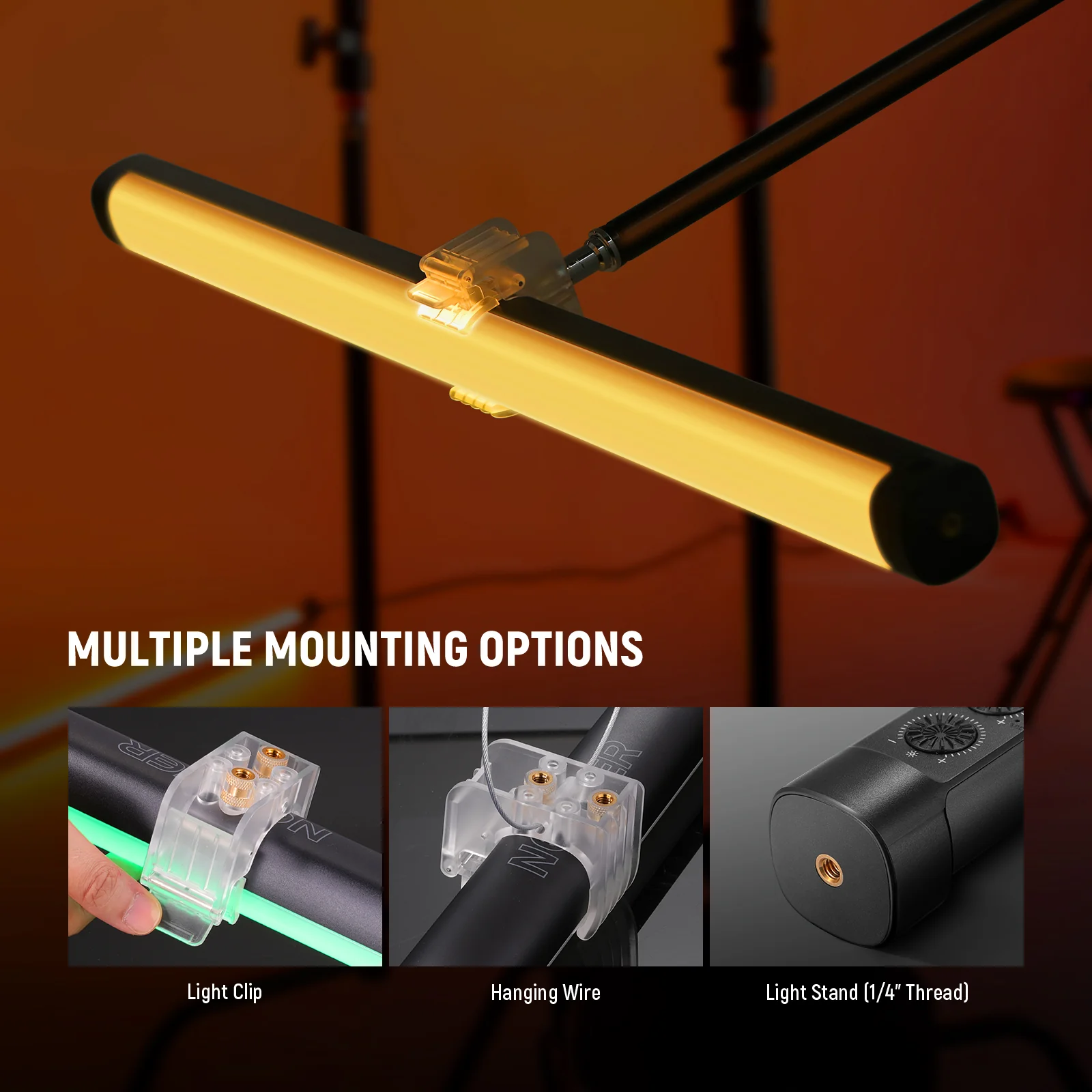 NEEWER TL60 20W RGB Tube Light Stick - Image 9